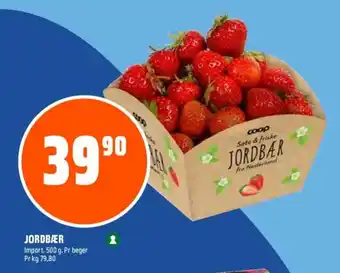 Coop Obs JORDBÆR tilbud