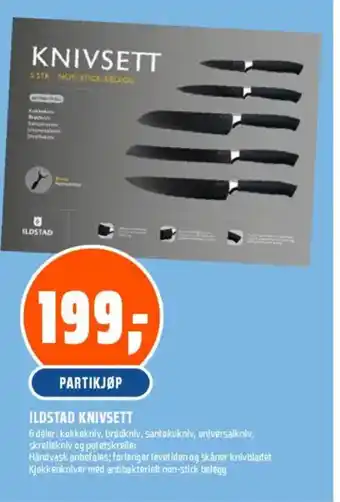 Coop Obs ILDSTAD KNIVSETT tilbud