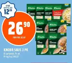 Coop Obs KNORR SAUS 3 PK tilbud