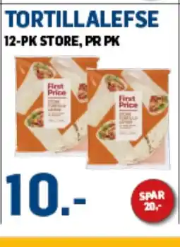 Price Lagerbutikk TORTILLALEFSE tilbud