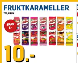 Price Lagerbutikk FRUKTKARAMELLER tilbud