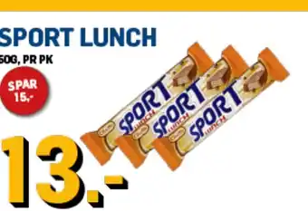 Price Lagerbutikk SPORT LUNCH tilbud