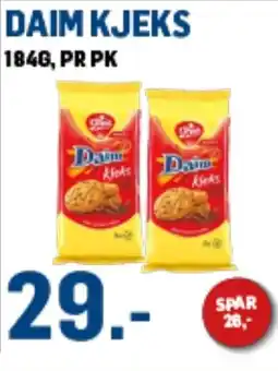Price Lagerbutikk DAIM KJEKS tilbud