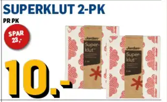 Price Lagerbutikk SUPERKLUT 2-PK tilbud