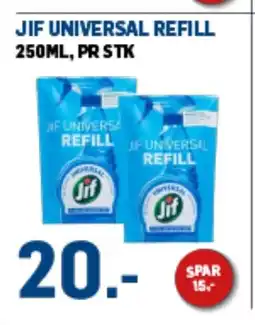 Price Lagerbutikk JIF UNIVERSAL REFILL tilbud