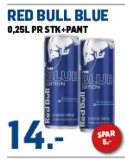 Price Lagerbutikk RED BULL BLUE tilbud