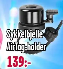 Teknikmagasinet Sykkelbjelle AirTaq-holder tilbud
