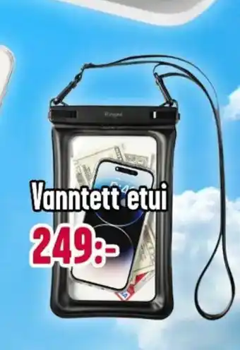 Teknikmagasinet Vanntett etui tilbud