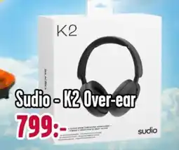 Teknikmagasinet Sudio-K2 Over-ear 799:- tilbud
