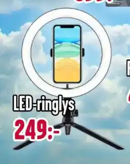 Teknikmagasinet LED-ringlys tilbud
