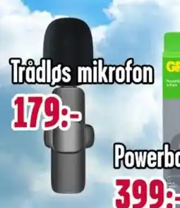 Teknikmagasinet Trådløs mikrofon tilbud