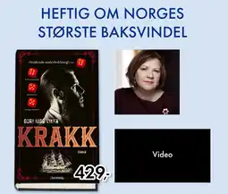 Norli HEFTIG OM NORGES STØRSTE BAKSVINDEL tilbud