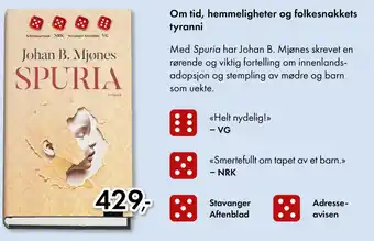 Norli Om tid, hemmeligheter og folkesnakkets tyranni tilbud