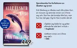 Norli Sjarmbombe fra forfatteren av Skatten og tyven tilbud