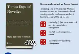 Norli Skremmende aktuelt fra Tomas Espedal tilbud