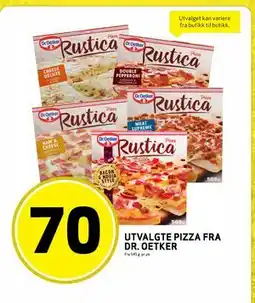 Bunnpris UTVALGTE PIZZA FRA DR. OETKER tilbud