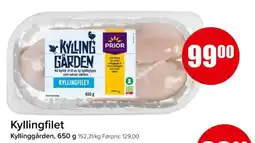 Spar KYLINGGÅRDEN Kyllingfilet tilbud