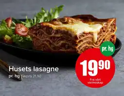 Spar Husets lasagne tilbud