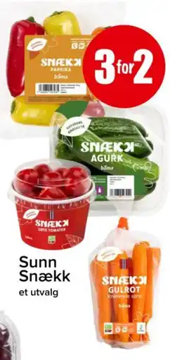 Spar Sunn snækk tilbud