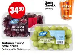 Spar Autumn crisp/ røde druer tilbud