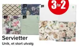 Spar UNIK Servietter tilbud