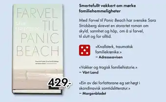 Norli Smertefullt vakkert om mørke familiehemmeligheter tilbud
