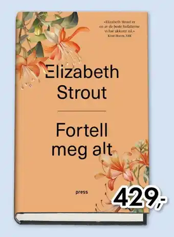 Norli Ja, vi elsker elizabeth strout tilbud