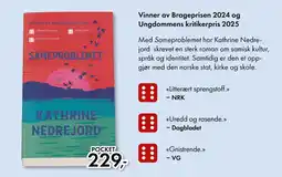 Norli Vinner av brageprisen 2024 og ungdommens kritikerpris 2025 tilbud