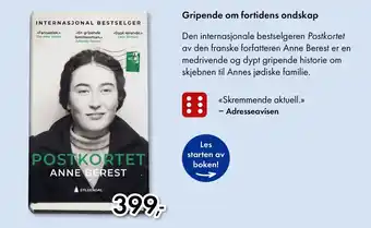 Norli Gripende om fortidens ondskap tilbud