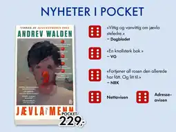 Norli Nyheter i pocket tilbud