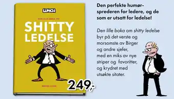 Norli Den perfekte humør- sprederen for ledere, og de som er utsatt for ledelse! tilbud