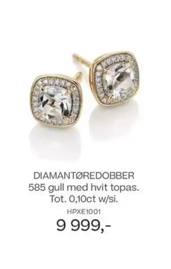 Bjørklund Diamantøredobber tilbud