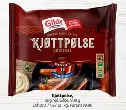 Joker Kjøttpølse tilbud