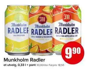 Spar Munkholm Radler tilbud