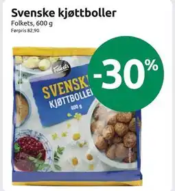 Joker Svenske kjøttboller tilbud