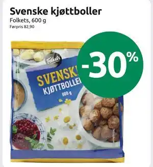 Joker Svenske kjøttboller tilbud