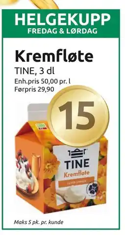 Joker Kremfløte tilbud