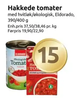 Joker Hakkede tomater tilbud