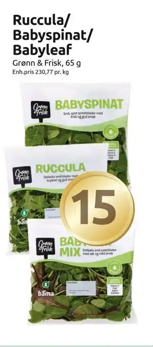 Joker Ruccula/ Babyspinat/ Babyleaf tilbud