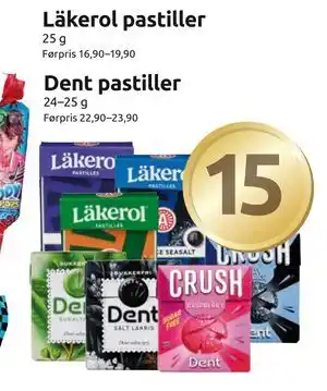 Joker Läkerol pastiller tilbud