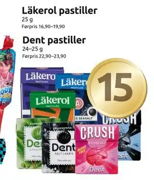 Joker Dent pastiller tilbud
