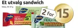 Joker Et utvalg sandwich tilbud