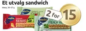 Joker Et utvalg sandwich tilbud