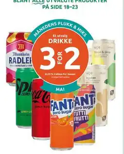Joker Et utvalg DRIKKE tilbud