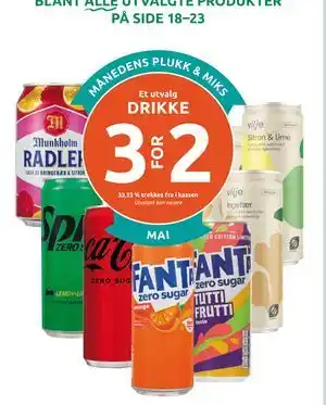Joker Et utvalg DRIKKE tilbud