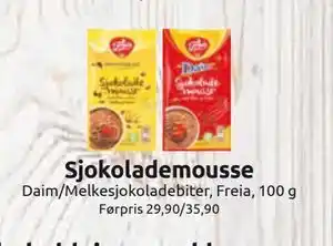 Joker Sjokolademousse tilbud