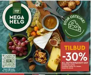 Coop Mega ALL BUTIKKPAKKET OST tilbud