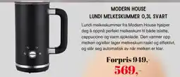 Kitch'n Modern House Lundi melkeskummer tilbud