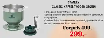 Kitch'n STANLEY Classic kaffebrygger grønn tilbud
