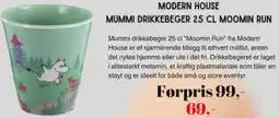 Kitch'n Modern House Mummi drikkebeger Moomin run tilbud